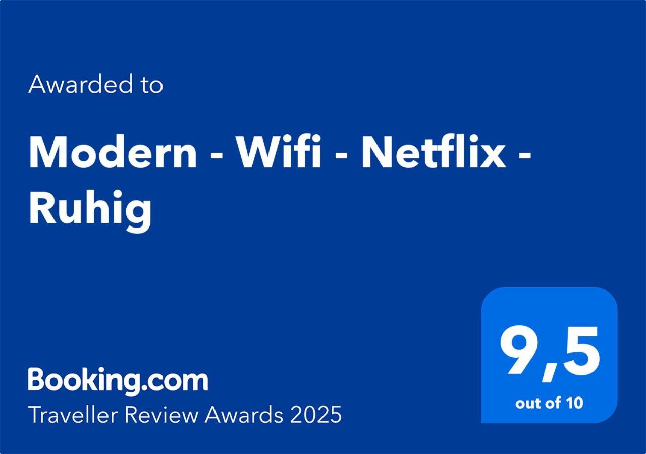 Apartment Modern - Wifi - Netflix - Ruhig